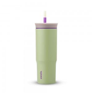 24oz Tumbler Owala 24oz Tumbler - Material Stainless Steel Hip Cactus | 6745238-FL