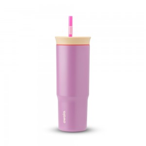 24oz Tumbler Owala 24oz Tumbler - Material Stainless Steel Smell the Roses | 2718356-BD