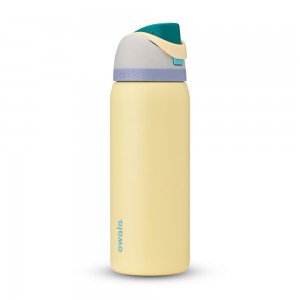 FreeSip® Owala FreeSip Material Stainless Steel Size 32 oz Water Bottle Sunny Daze | 9583210-KP