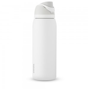 FreeSip® Owala FreeSip Material Stainless Steel Size 40 oz Water Bottle Shy Marshmallow | 7831925-CP