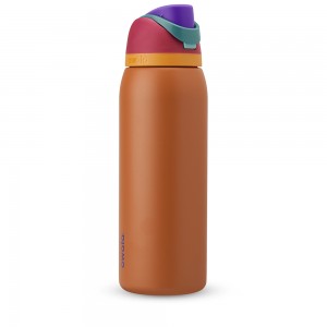 FreeSip® Owala FreeSip Material Stainless Steel Size 40 oz Water Bottle Gemstone Chic | 9176508-IO