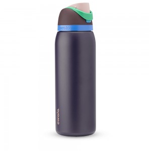 FreeSip® Owala FreeSip Material Stainless Steel Size 40 oz Water Bottle Night Safari | 2468301-MC