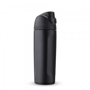 FreeSip® Owala FreeSip Material Stainless Steel Size 19 oz Water Bottle Noir | 7604329-WQ