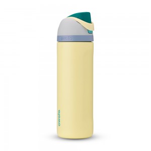 FreeSip® Owala FreeSip Material Stainless Steel Size 24 oz Water Bottle Sunny Daze | 9730864-QS