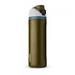 FreeSip® Owala FreeSip Material Stainless Steel Size 24 oz Water Bottle Forresty | 4580762-RL