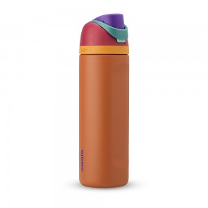 FreeSip® Owala FreeSip Material Stainless Steel Size 24 oz Water Bottle Gemstone Chic | 0248635-DX
