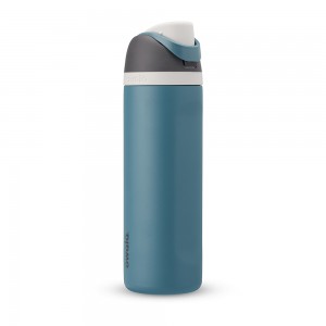 FreeSip® Owala FreeSip Material Stainless Steel Size 24 oz Water Bottle Bleu | 4652897-TR