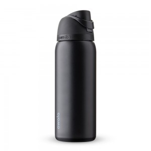 FreeSip® Owala FreeSip Material Stainless Steel Size 32 oz Water Bottle Noir | 0356847-YQ