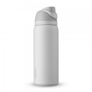 FreeSip® Owala FreeSip Material Stainless Steel Size 32 oz Water Bottle Shy Marshmallow | 2037618-EX