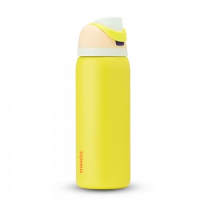 FreeSip® Owala FreeSip Material Stainless Steel Size 32 oz Water Bottle Citron | 8521964-RT