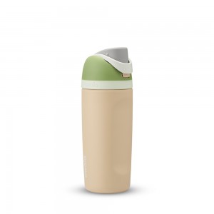 Kids' FreeSip Owala Kids' FreeSip Ages 3+ Material Stainless Steel - Kid's 16 oz Water Bottle Kid's Sandbox | 3794280-CT