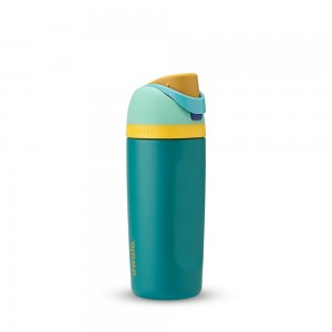 Kids' FreeSip Owala Kids' FreeSip Ages 3+ Material Stainless Steel - Kid's 16 oz Water Bottle Kid's Splishy Splashy | 3098521-TN