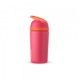 Kids' Stainless Steel Flip Owala Kids' Stainless Steel Flip Size 14oz Kid's Rose | 7350192-VI