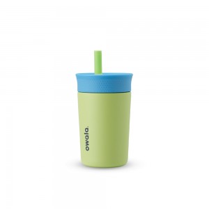 Kids' Tumbler Owala Kids' Tumbler Material Stainless Steel Size 12oz Kid's Turtley Awesome | 4916370-LC