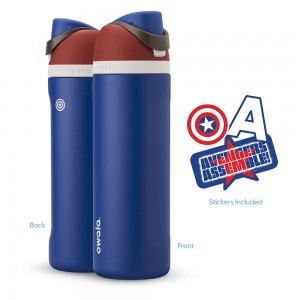 Marvel Owala 24oz FreeSip: Marvel - FreeSip® 24 oz Marvel Water Bottle Captain America | 8403192-JT